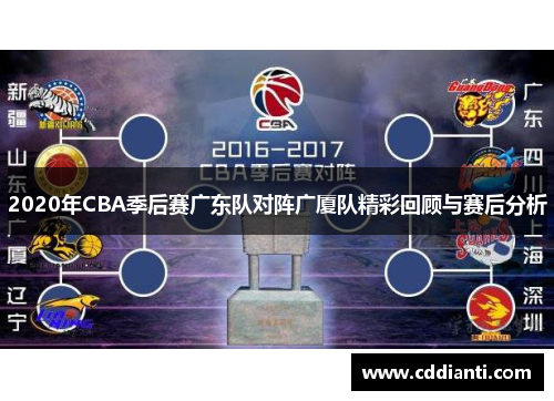 2020年CBA季后赛广东队对阵广厦队精彩回顾与赛后分析